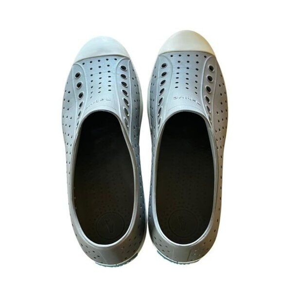 Native Jefferson Men's Gray Water Shoes Size 11 - Picture 3 of 5